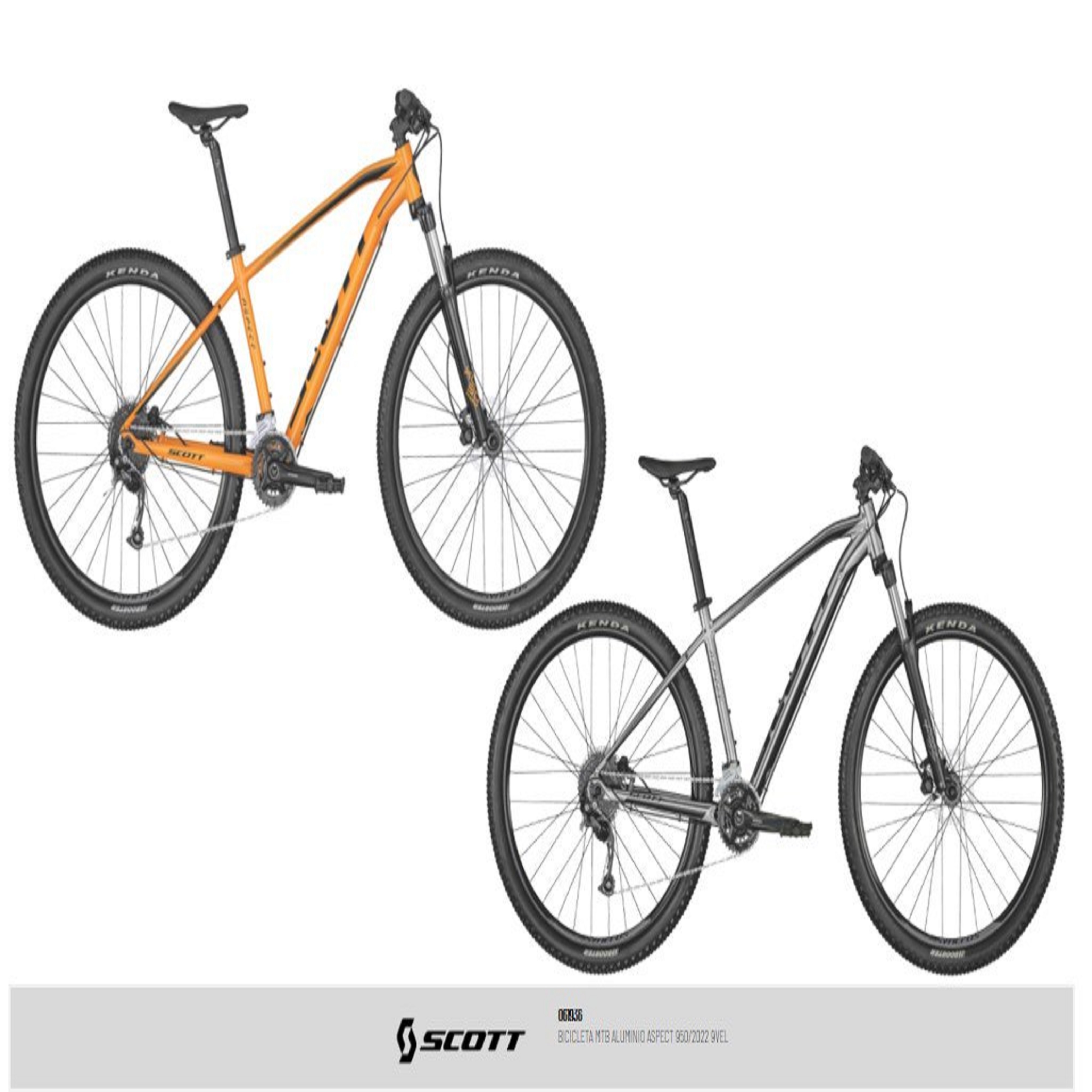 BICICLETA MTB SCOTT ASPECT 950 2022 ALUMINIO